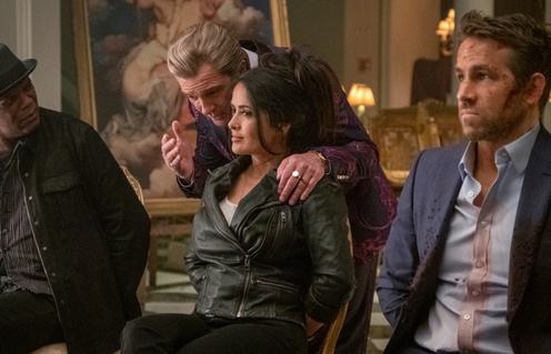 Une scène du film Hitman's Wife's Bodyguard