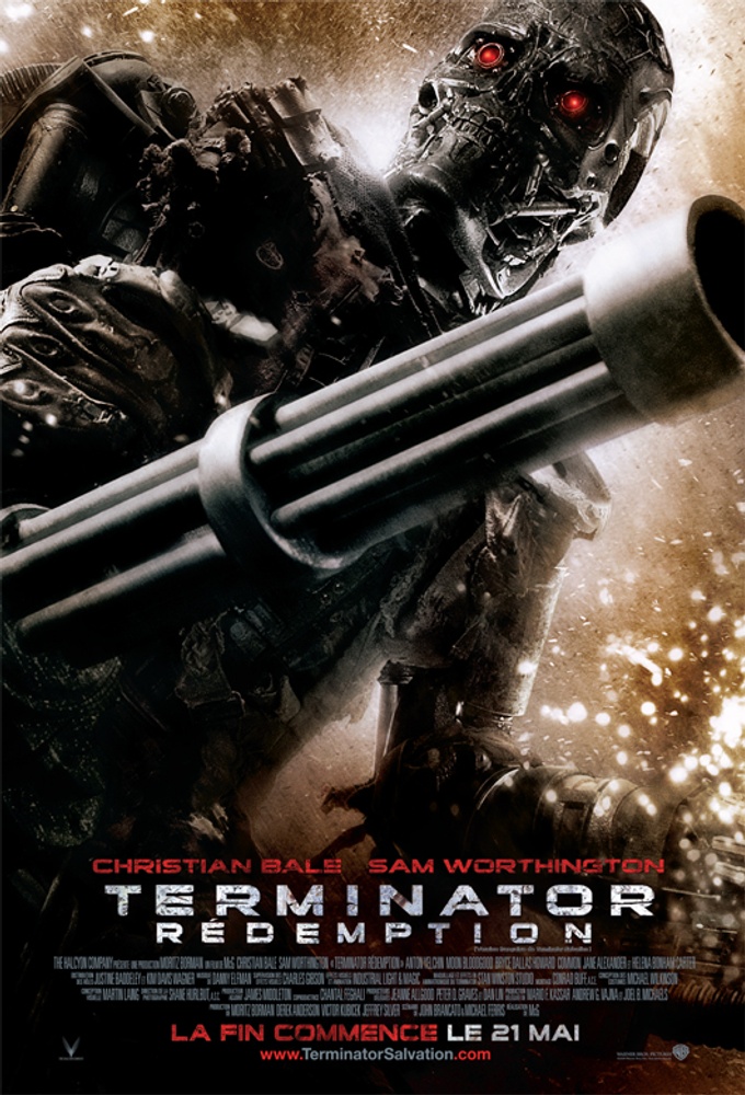 Galerie - Primeur : Affiche en français du film Terminator Rédemption