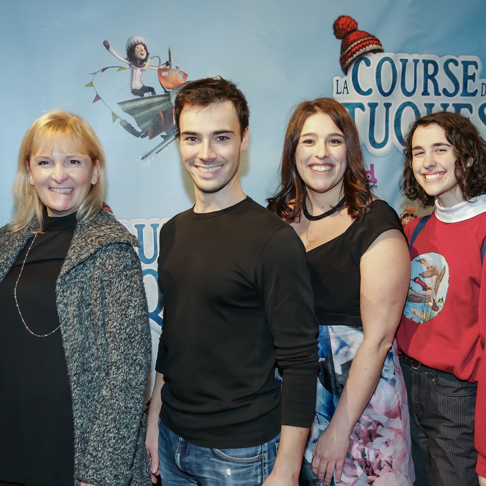 Sur le tapis rouge de La course des tuques
