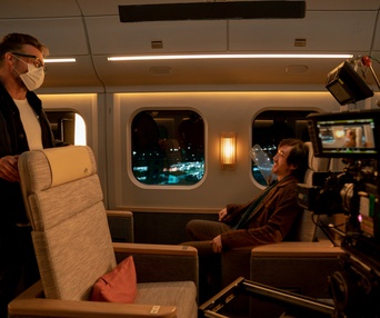 Une scène du film Bullet Train