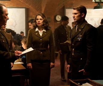 Une scène du film Captain America: The First Avenger
