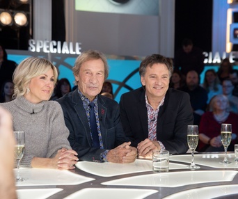 Visite de plateau de l'émission spéciale de Noël des Enfants de la télé