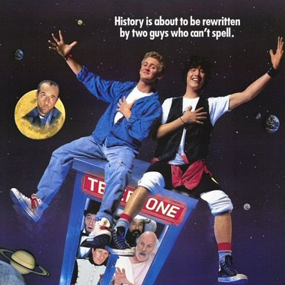 Affiche du film Bill & Ted's Excellent Adventure