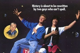 Affiche du film Bill & Ted's Excellent Adventure Affiche du film Bill & Ted's Excellent Adventure