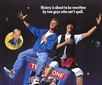 Affiche du film Bill & Ted's Excellent Adventure