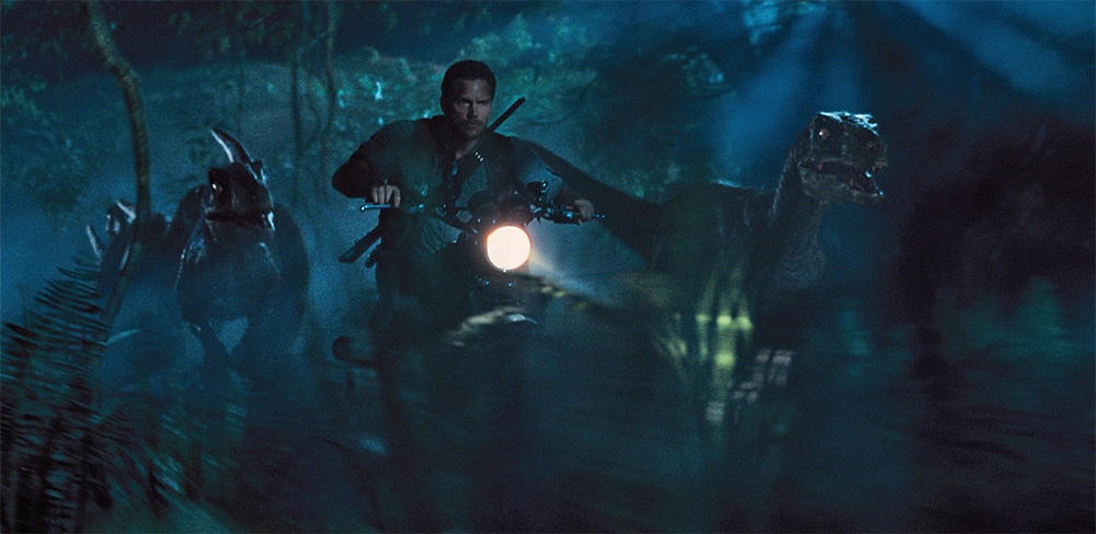 Une scène du film Jurassic World