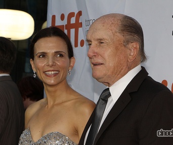 Sur le tapis rouge du film The Judge au TIFF