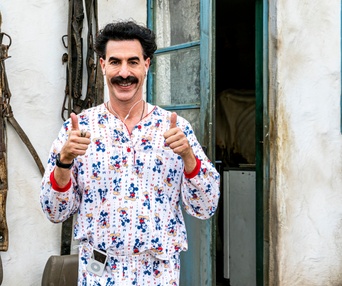 Une scène du film Borat: Subsequent Moviefilm