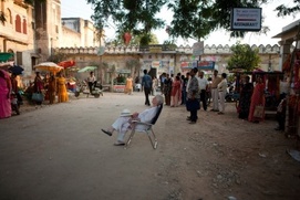 Une scène du film Best Exotic Marigold Hotel Une scène du film Best Exotic Marigold Hotel