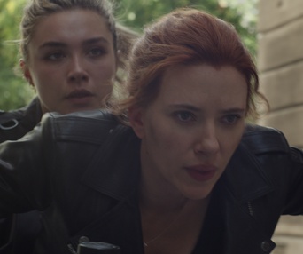 Une scène du film Black Widow