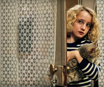 Une scène du film Le hérisson