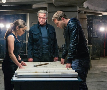 Une scène du film Terminator: Genisys