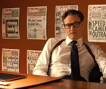 Une scène du film Kingsman: The Secret Service