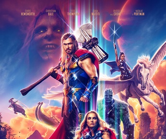 Affiche du film Thor: Love and Thunder