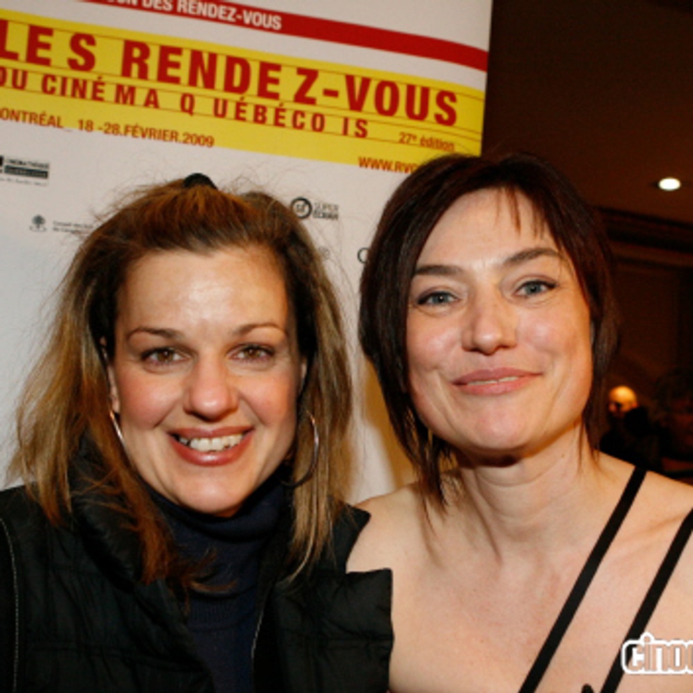 Sylvie Moreau et Ségolène Reoderer sur le tapis rouge de Cadavres