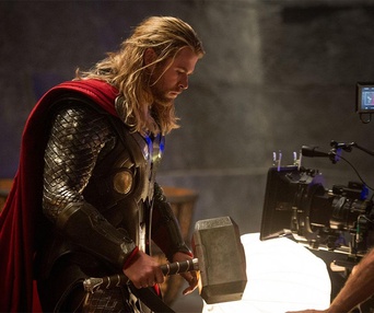 Une scène du film Thor: The Dark World