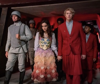 Une scène du film The Hunger Games: The Ballad of Songbirds and Snakes