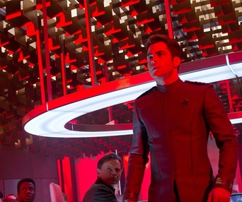 Une scène du film Star Trek Into Darkness