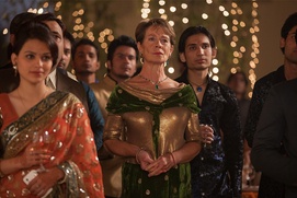 Une scène du film The Second Best Exotic Marigold Hotel Une scène du film The Second Best Exotic Marigold Hotel