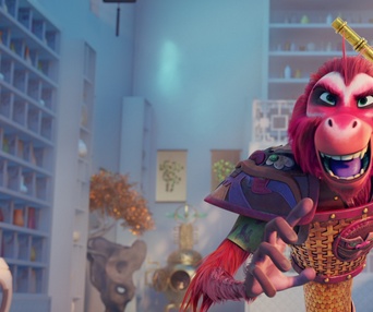 Une scène du film The Monkey King