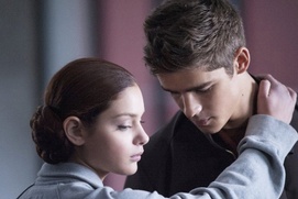 Une scène du film The Giver Une scène du film The Giver