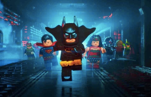 Une scène du film The Lego Batman Movie