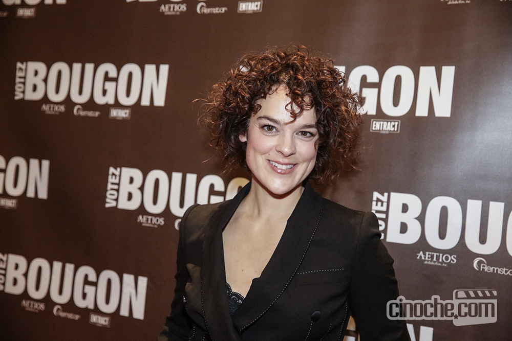 Sur le tapis rouge du film Votez Bougon