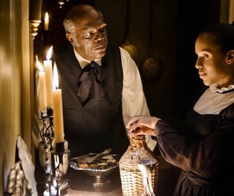 Une scène du film Django Unchained