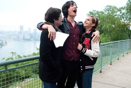 Une scène du film The Perks of Being a Wallflower