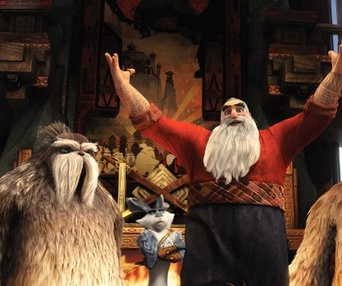 Une scène du film Rise of the Guardians