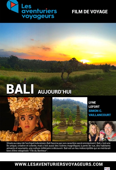 Affiche du film Les aventuriers voyageurs - Bali