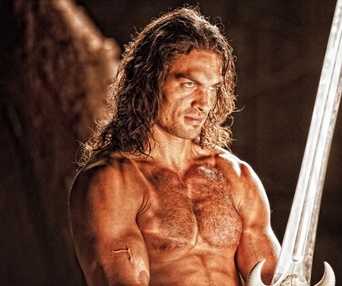 Une scène du film Conan the Barbarian