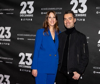 Tapis rouge du film 23 décembre - Première à Montréal le 21 novembre 2022