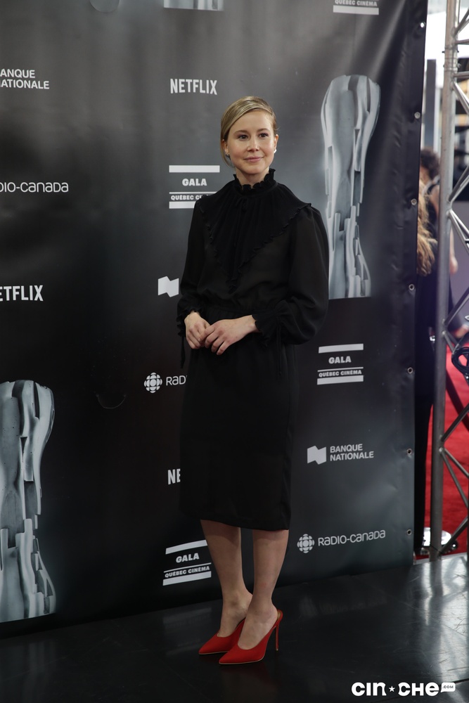 Sur le tapis rouge du Gala Québec Cinéma 2019