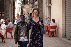 Une scène du film La vie devant soi Une scène du film La vie devant soi