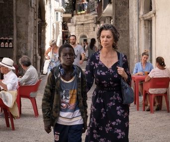 Une scène du film La vie devant soi