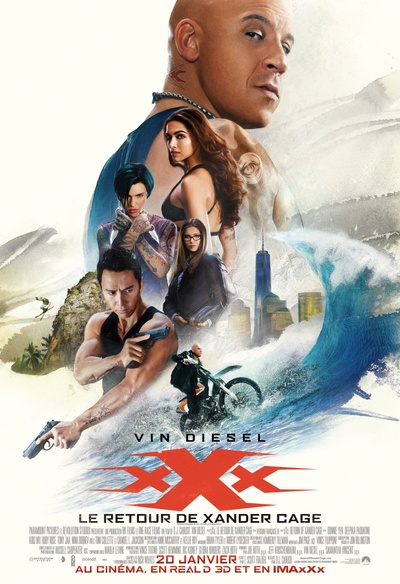 Affiche du film xXx : Le retour de Xander Cage