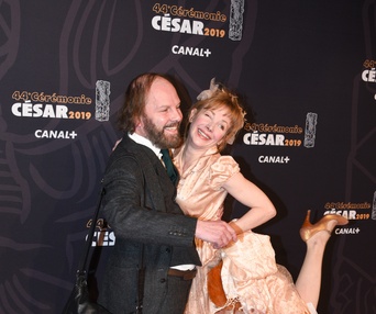Sur le tapis rouge des Césars 2019