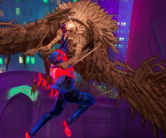 Une scène du film Spider-Man: Across the Spider-Verse