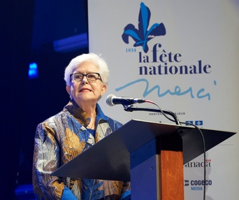 Conférence de presse du Grand spectacle de la Fête nationale du Québec à Montréal