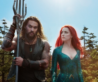 Une scène du film Aquaman