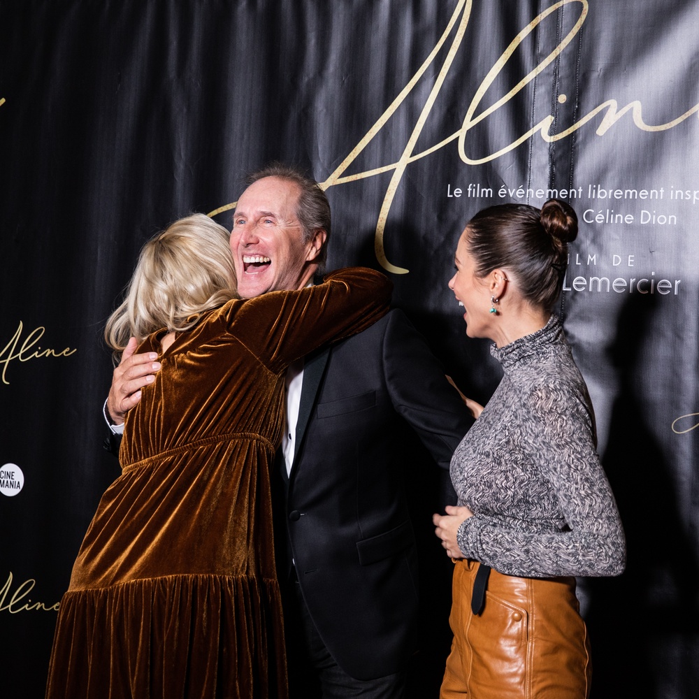 Tapis rouge du film Aline
