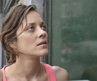 Une scène du film Deux jours, une nuit