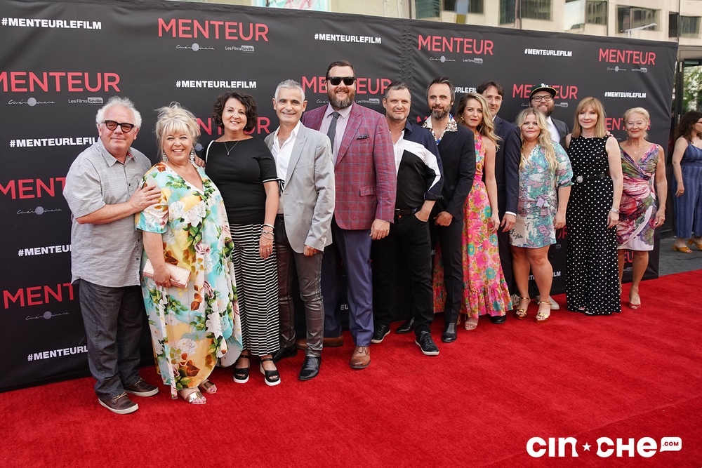 Sur le tapis rouge du film Menteur