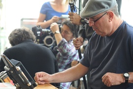 Sur le plateau du film Le Week-End Sur le plateau du film Le Week-End