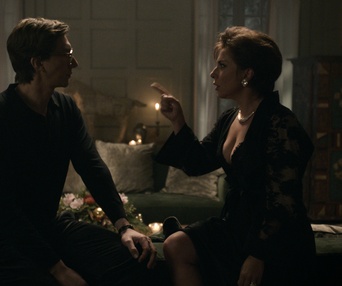Une scène du film House of Gucci