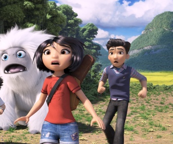 Une scène du film Abominable