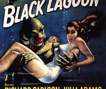 Affiche du film Creature from the Black Lagoon