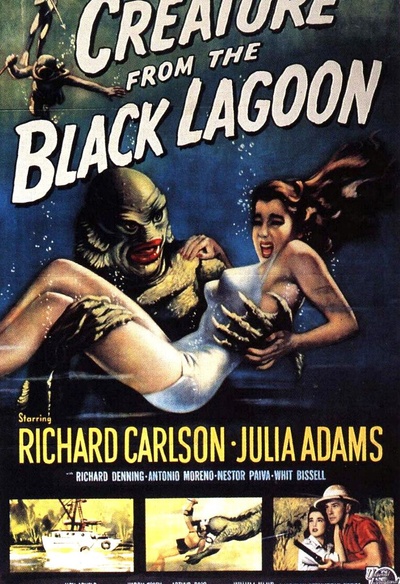 Affiche du film Creature from the Black Lagoon