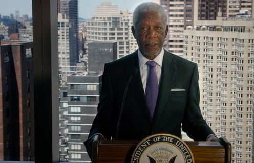 Morgan Freeman dans London Has Fallen